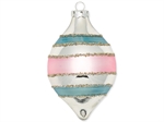 Laura pale blue drop glass fra GreenGate - Tinashjem